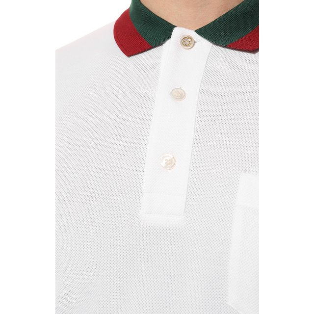 фото Хлопковое поло gucci