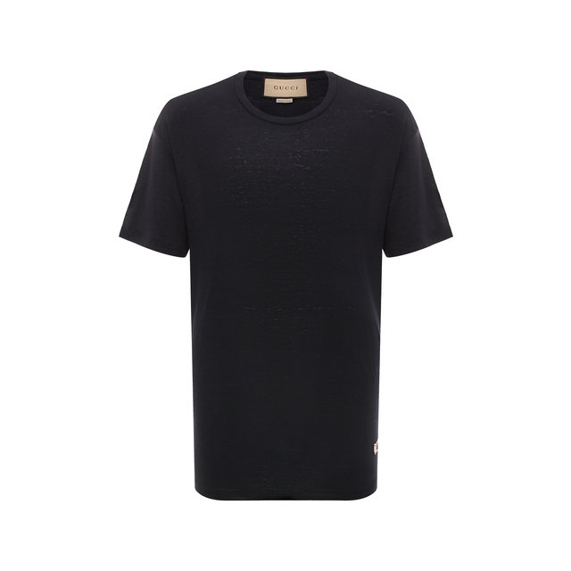 фото Льняная футболка gucci