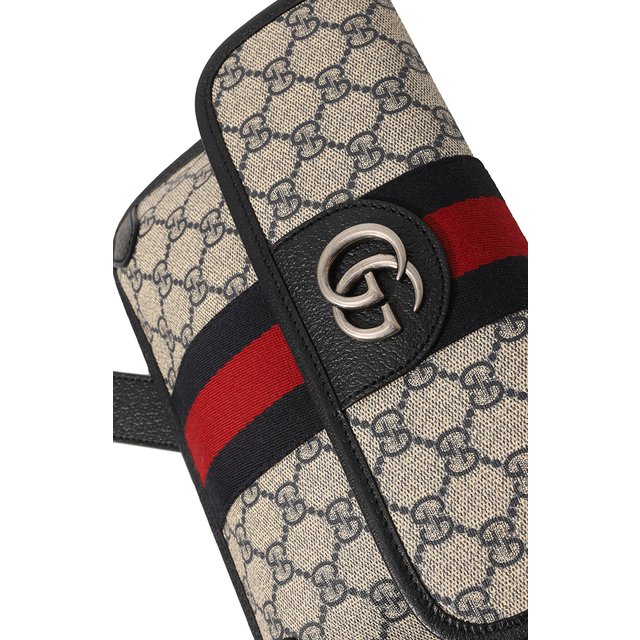 фото Текстильная поясная сумка ophidia gucci