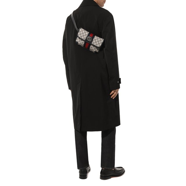 фото Текстильная поясная сумка ophidia gucci