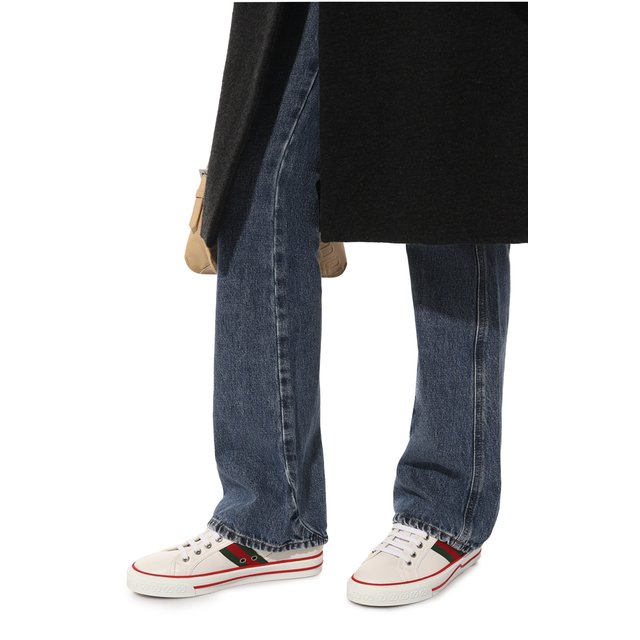 фото Кожаные кеды tennis 1977 gucci