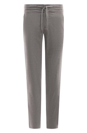 Мужские шерстяные брюки MARCO PESCAROLO серого цвета по цене 61700 руб., арт. CARACCI0L0/ZIP+SFILA/4714 | Фото 1