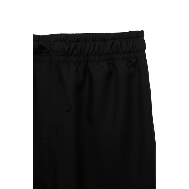 Шелковые брюки Dolce & Gabbana L43P44/G7H8Z/8-14 Фото 3