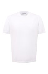 Мужская хлопковая футболка GRAN SASSO белого цвета, арт. 60133/74002 | Фото 1 (Принт: Без принта; Рукава: Короткие; Длина (для топов): Стандартные; Материал внешний: Хлопок; Стили: Кэжуэл)