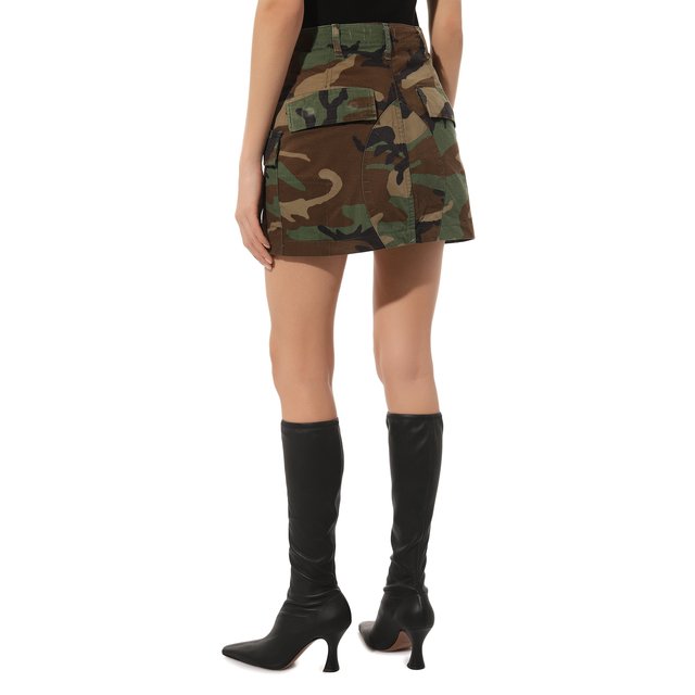 фото Хлопковая юбка re/done