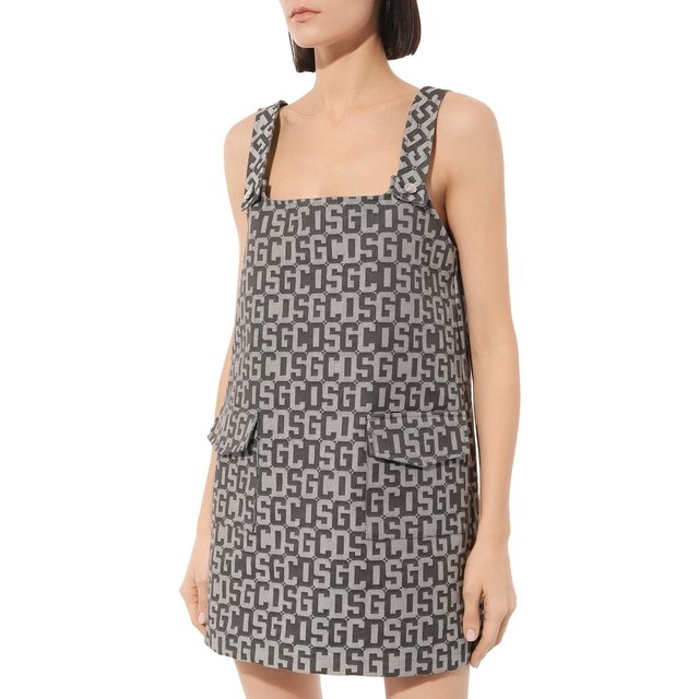 фото Джинсовое платье gcds