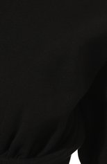Женский хлопковый свитшот HINNOMINATE черного цвета, арт. HDS3/HNW623 | Фото 5 (Рукава: Длинные; Материал внешний: Хлопок; Стили: Спорт-шик; Длина (для топов): Укороченные; Женское Кросс-КТ: Свитшот-одежда)