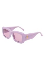 Женские солнцезащитные очки THE ATTICO сиреневого цвета, арт. ATTIC03C18 SUN | Фото 1 (Тип очков: С/з; Оптика Гендер: оптика-женское; Очки форма: Прямоугольные)