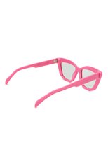 Женские солнцезащитные очки G.O.D. EYEWEAR розового цвета, арт. THIRTY THREE B0NB0N/GREEN | Фото 4 (Тип очков: С/з; Очки форма: Квадратные; Оптика Гендер: оптика-женское)
