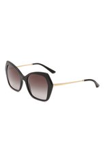Женские солнцезащитные очки DOLCE & GABBANA черного цвета, арт. 4399-501/8G | Фото 1 (Тип очков: С/з; Оптика Гендер: оптика-женское; Очки форма: Бабочка)