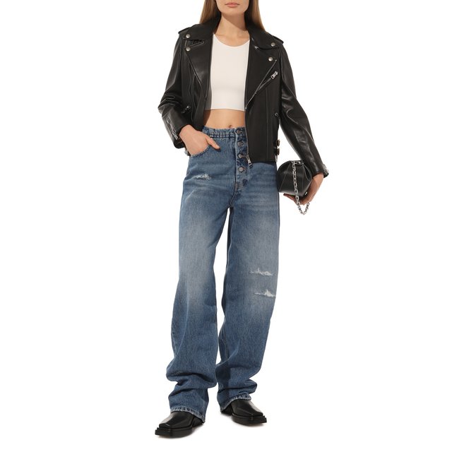 фото Кожаная куртка gucci