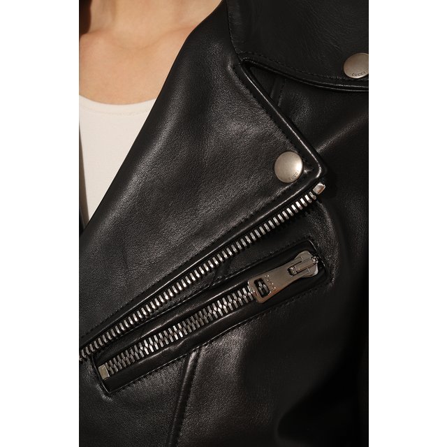 фото Кожаная куртка gucci