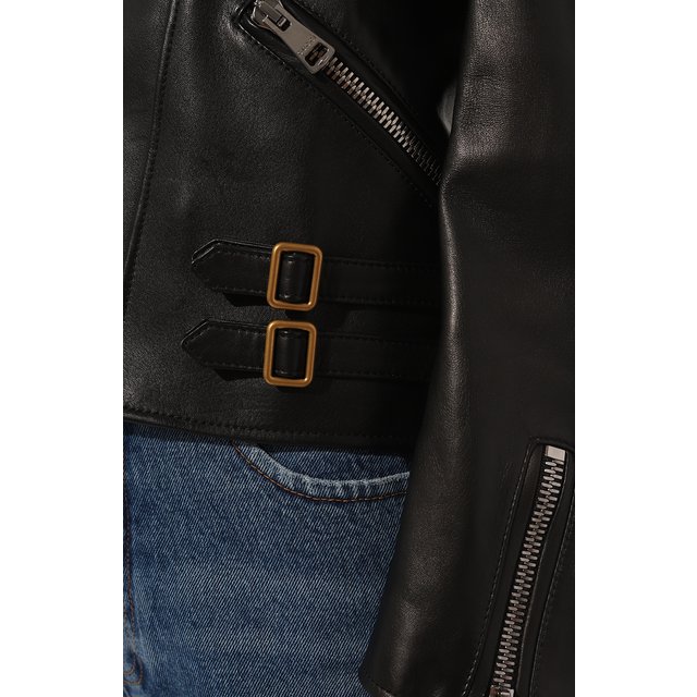 фото Кожаная куртка gucci