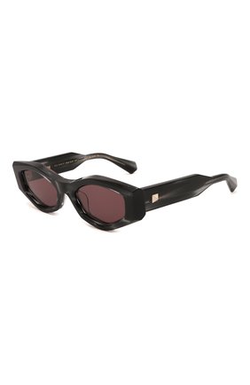 Женские солнцезащитные очки VALENTINO черного цвета, арт. VLS-101A | Фото 1 (Тип очков: С/з; Оптика Гендер: оптика-женское; Очки форма: Cat-eye)