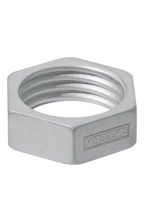 Мужское кольцо VETEMENTS серебряного цвета, арт. UE63RI300S 5100 BRASS | Фото 1