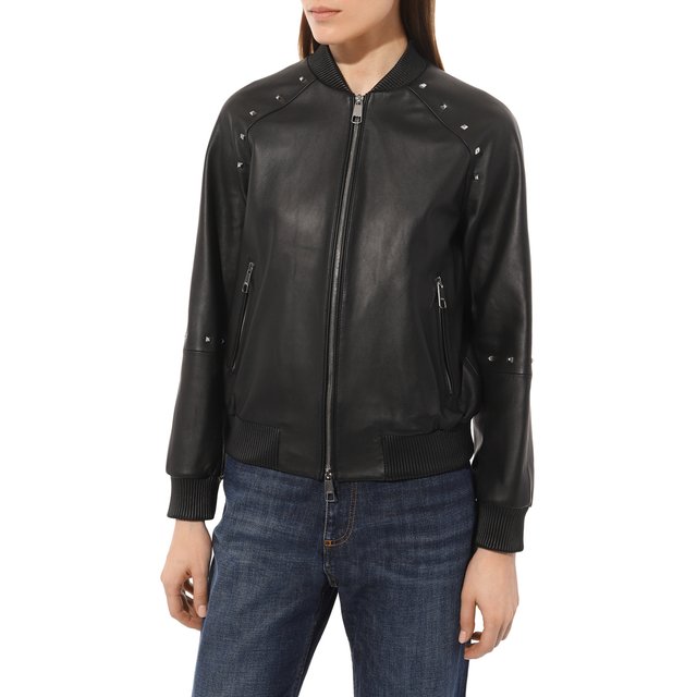 фото Кожаная куртка boss