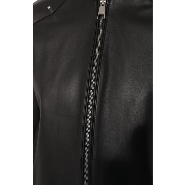 фото Кожаная куртка boss