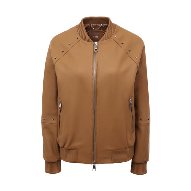 фото Кожаная куртка boss