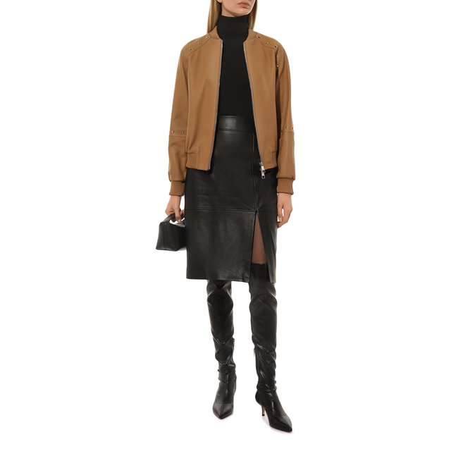 фото Кожаная куртка boss