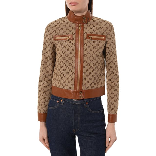 фото Хлопковая куртка gucci