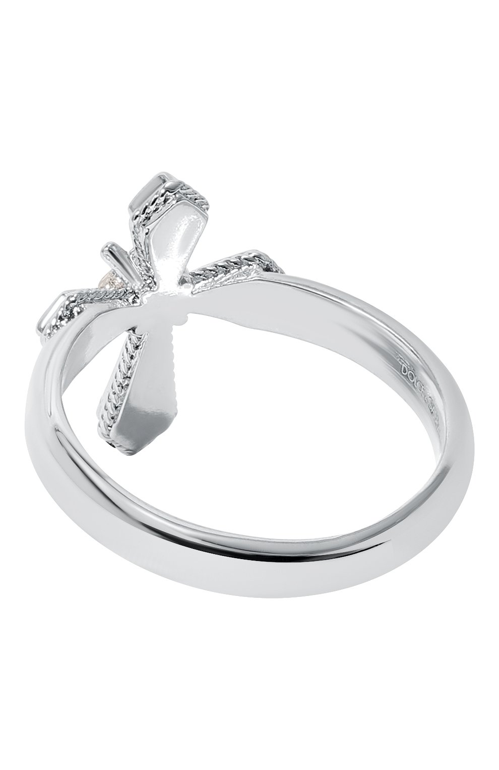 Женское кольцо DOLCE & GABBANA серебряного цвета, арт. WRN7S2 W1111 | Фото 3 (Материал: Металл)