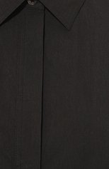 Женский комбинезон CO черного цвета, арт. 9198SCNS | Фото 5 (Длина (брюки, джинсы): Стандартные; Случай: Повседневный; Материал внешний: Синтетический материал, Хлопок; Рукава: 3/4; Стили: Минимализм; Женское Кросс-КТ: Комбинезон-одежда)