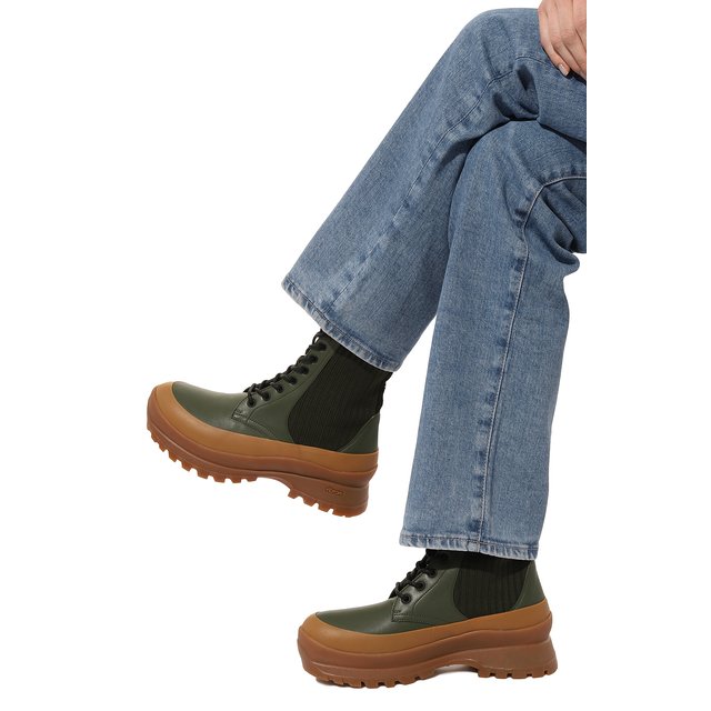 фото Комбинированные ботинки trace stella mccartney