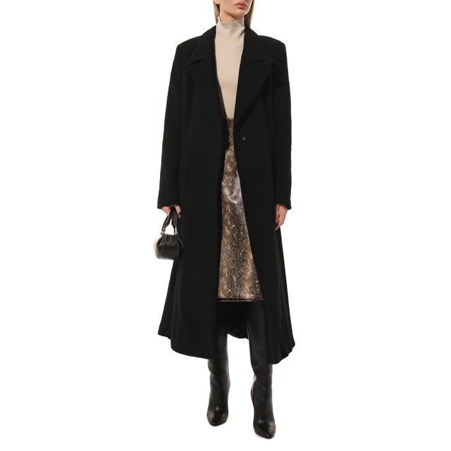 фото Юбка из экокожи ganni