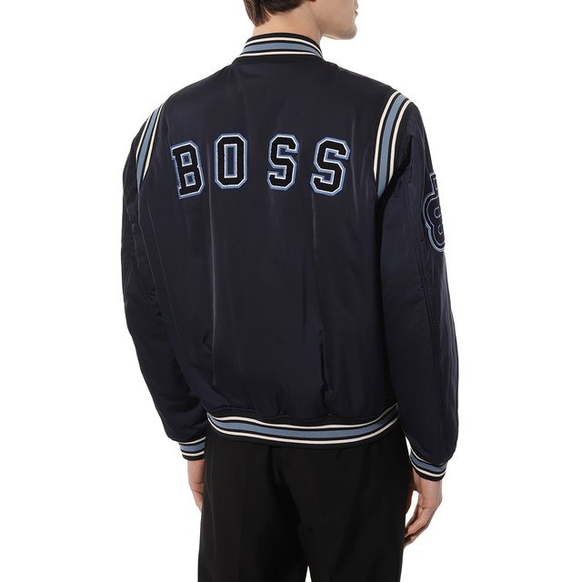 фото Утепленный бомбер boss