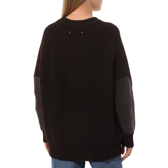 фото Шерстяной свитер golden goose deluxe brand