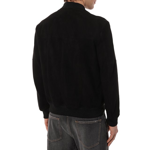 фото Замшевый бомбер hugo