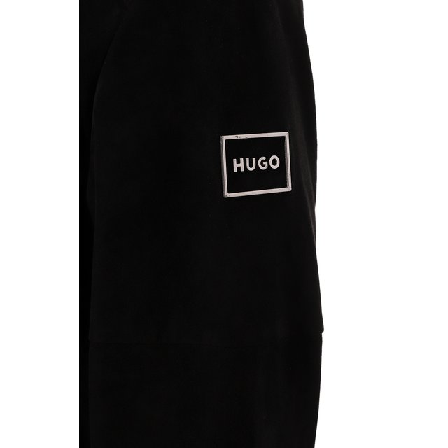 фото Замшевый бомбер hugo