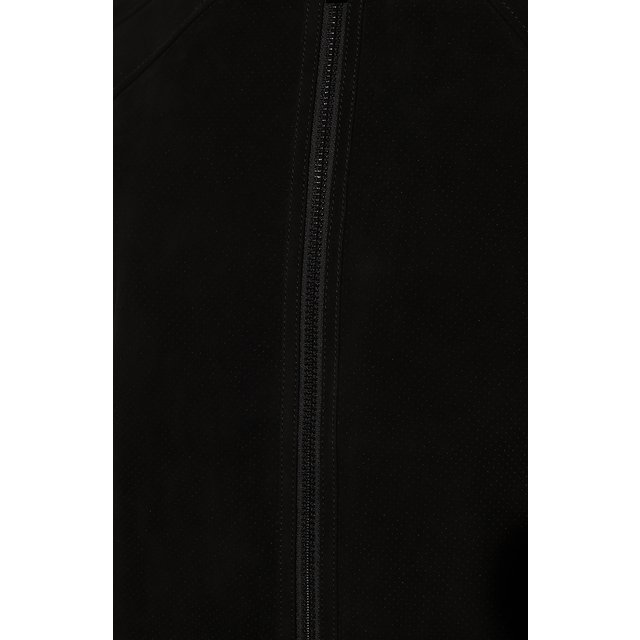 фото Замшевый бомбер boss