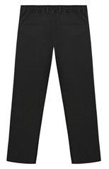 Детские хлопковые брюки DOLCE & GABBANA черного цвета, арт. L43P32/FUFIP/2-6 | Фото 2 (Случай: Повседневный; Материал внешний: Хлопок)