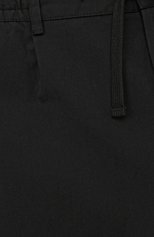 Детские хлопковые брюки DOLCE & GABBANA черного цвета, арт. L43P32/FUFIP/2-6 | Фото 3 (Случай: Повседневный; Материал внешний: Хлопок)