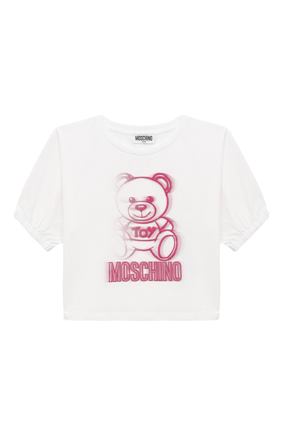 Хлопковая футболка Moschino HDM054/LBA10/10-14