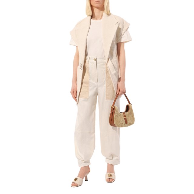 фото Хлопковые брюки boss