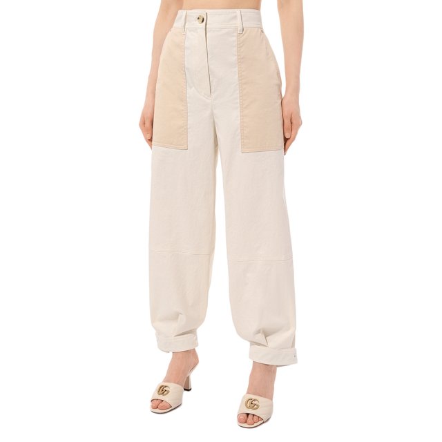 фото Хлопковые брюки boss