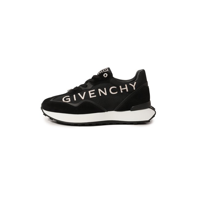Комбинированные кроссовки GIV Runner Givenchy BH006ZH/1AL001 Фото 2