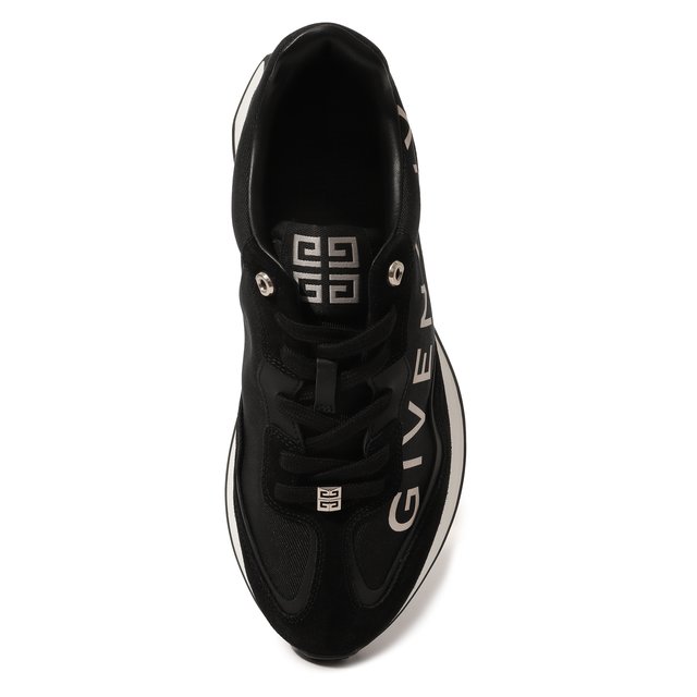 Комбинированные кроссовки GIV Runner Givenchy BH006ZH/1AL001 Фото 4