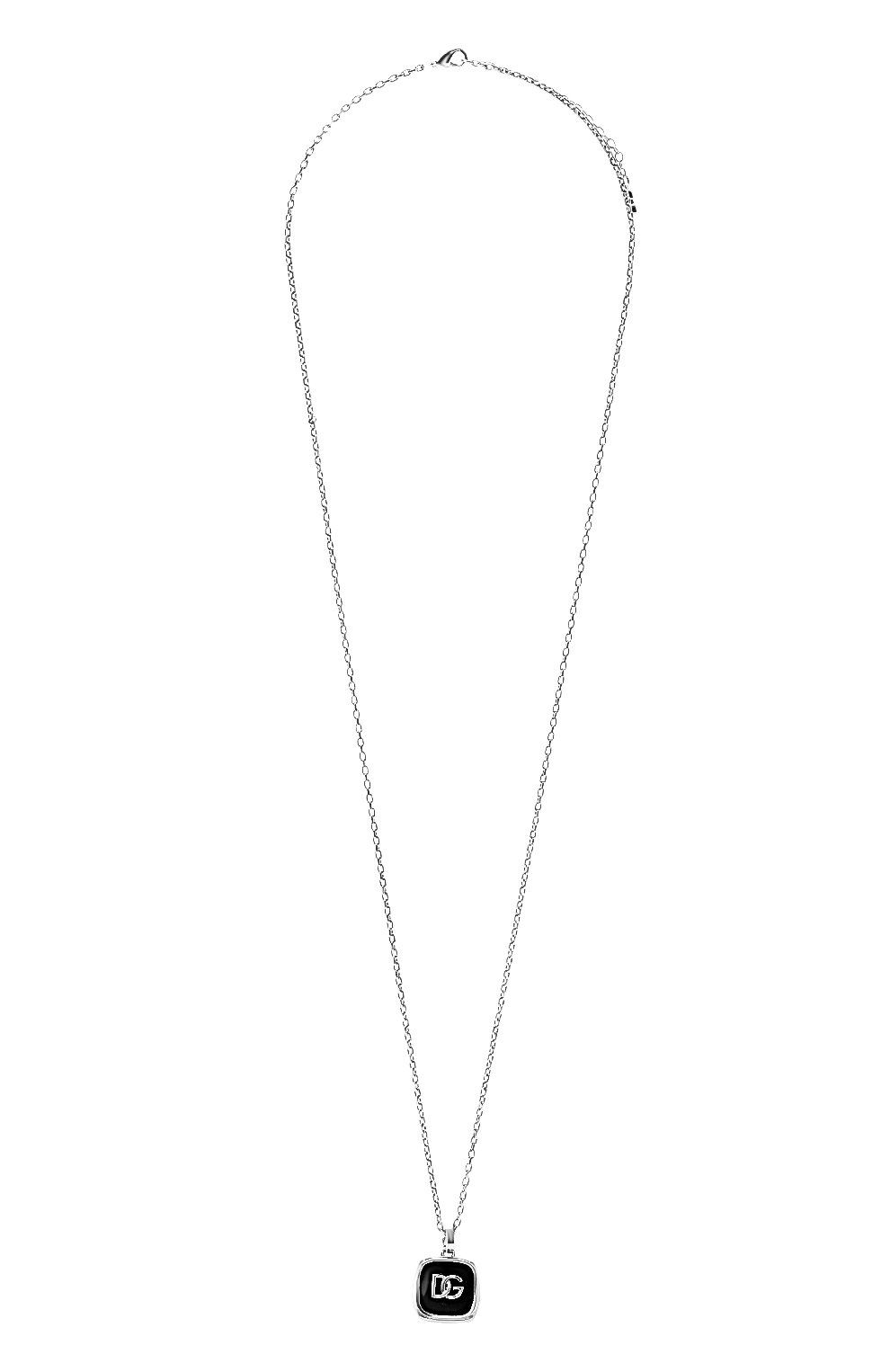 Мужского подвеска на цепочке DOLCE & GABBANA серебряного цвета, арт. WNN5B8 W1111 | Фото 1 (Материал: Металл)