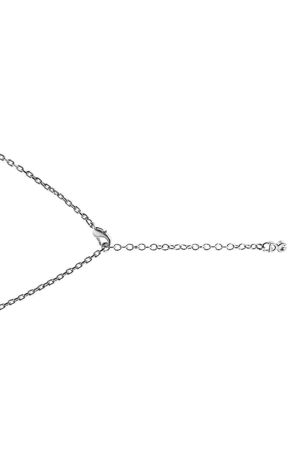 Мужского подвеска на цепочке DOLCE & GABBANA серебряного цвета, арт. WNN5B8 W1111 | Фо�то 4 (Материал: Металл)