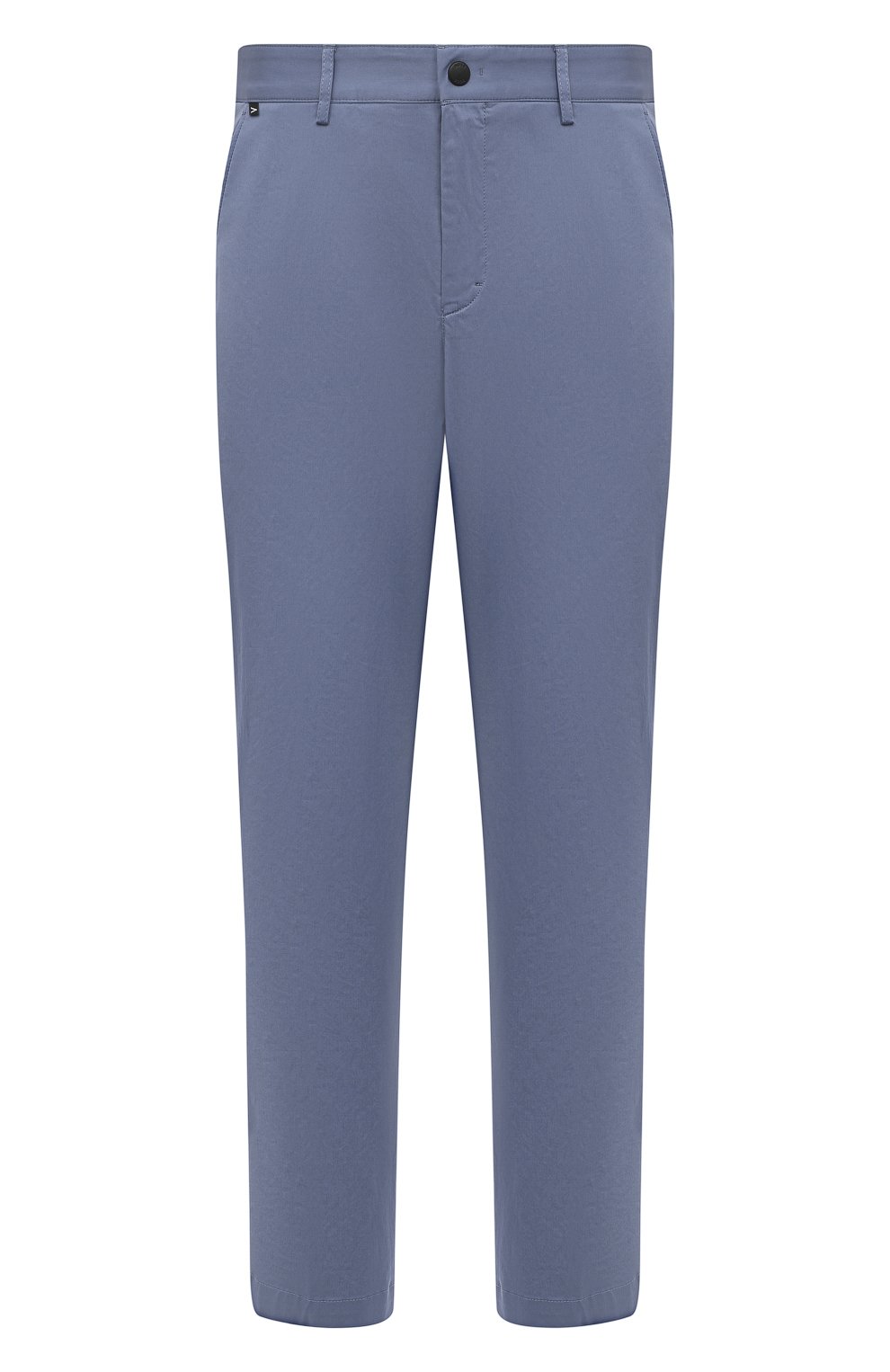 Хлопковые брюки BOSS 50488470, цвет голубой, размер 50