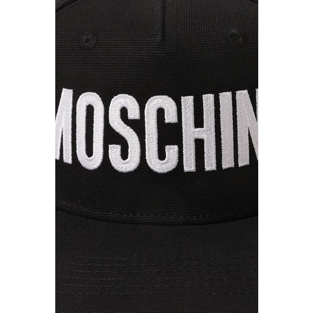 фото Хлопковая бейсболка moschino