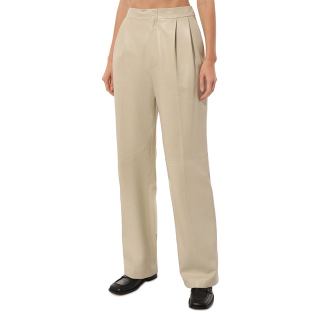 фото Кожаные брюки gucci