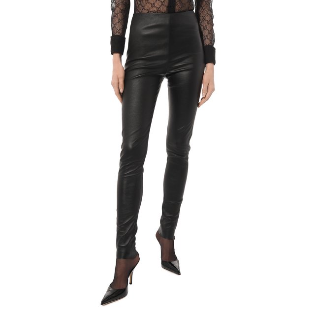 фото Кожаные брюки lorena antoniazzi