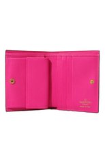 Женские кожаное портмоне VALENTINO розового цвета, арт. 1W0P0R39/MSLUWT | Фото 3 (Материал: Натуральная кожа)