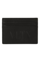 Мужской кожаный футляр для кредитных карт VALENTINO черного цвета, арт. 1Y0P0448/VNA0NO | Фото 1 (Материал: Натуральная кожа)