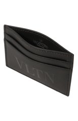 Мужской кожаный футляр для кредитных карт VALENTINO черного цвета, арт. 1Y0P0448/VNA0NO | Фото 3 (Материал: Натуральная кожа)