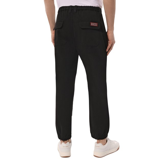 фото Хлопковые брюки gucci